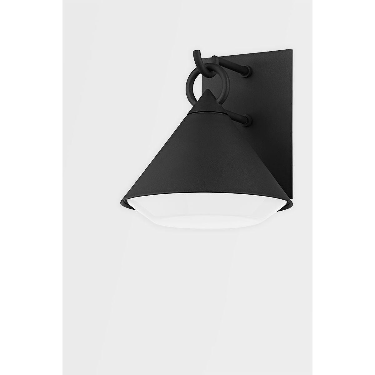 Catalina 13 in. Outdoor Wall Sconce Textured Black Finish - Bees Lighting