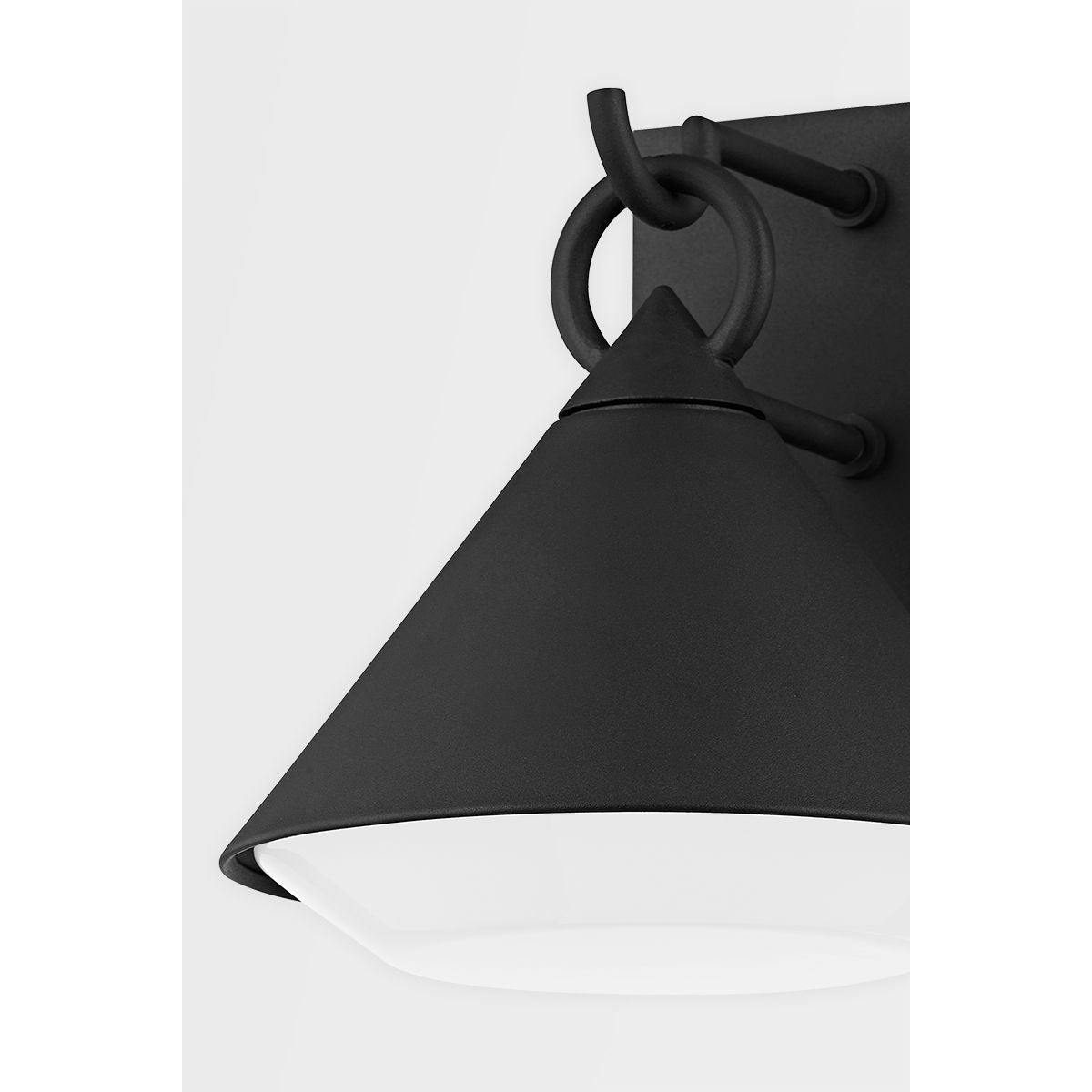 Catalina 13 in. Outdoor Wall Sconce Textured Black Finish - Bees Lighting