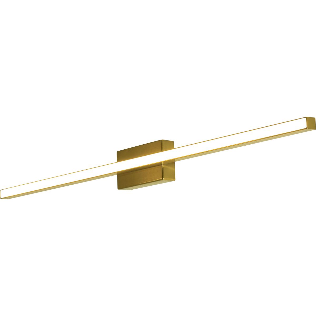 Barlow 24 in. LED Bath Bar Satin Brass finish - Bees Lighting