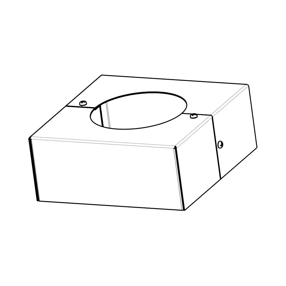 7" Round Tapered Pole Base Cover - Bees Lighting