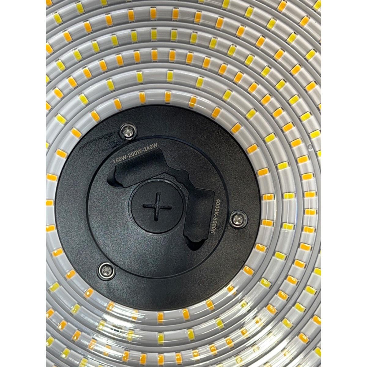 UFO LED Light, 240W, 38400 Lumens, 4000K/5000K, 120-277V - Bees Lighting