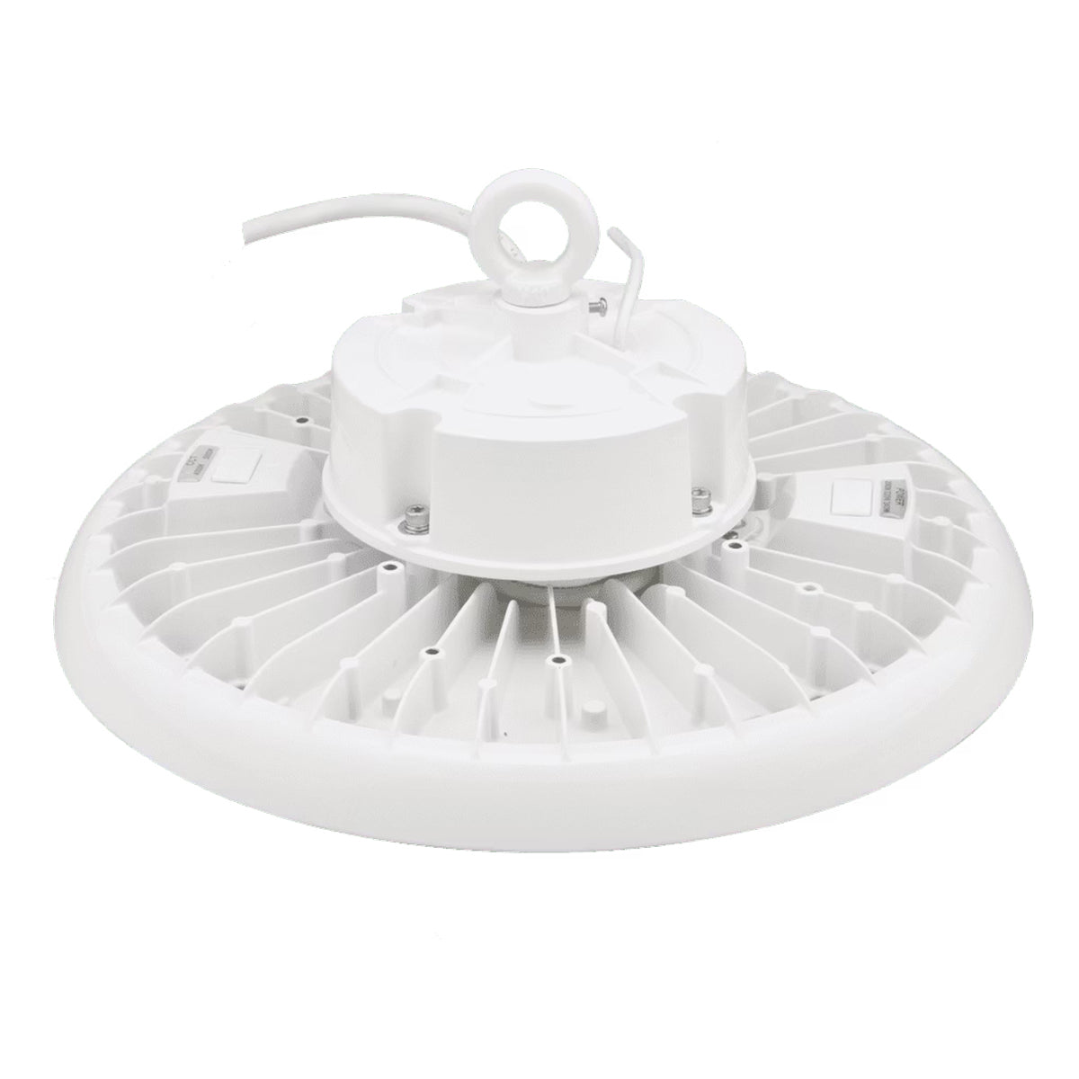 UFO High Bay LED Light, 240W, 36000 Lumens, 35K/40K/50K, 120-277V, White - Bees Lighting