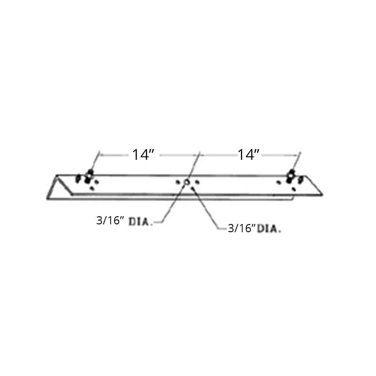 Poles Cross Arm Adaptor Bracket Galvanized, Galvanized Finish - Bees Lighting