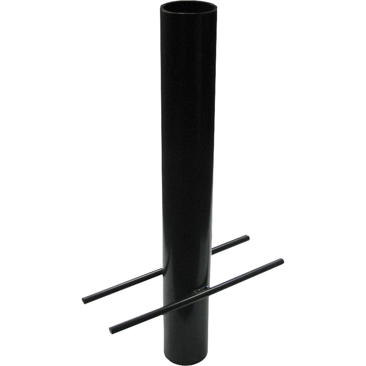 Poles Bracket Ground Concrete Mount 2 3/8 Inches Tenon For Slipfitters, Bronze Finish - Bees Lighting