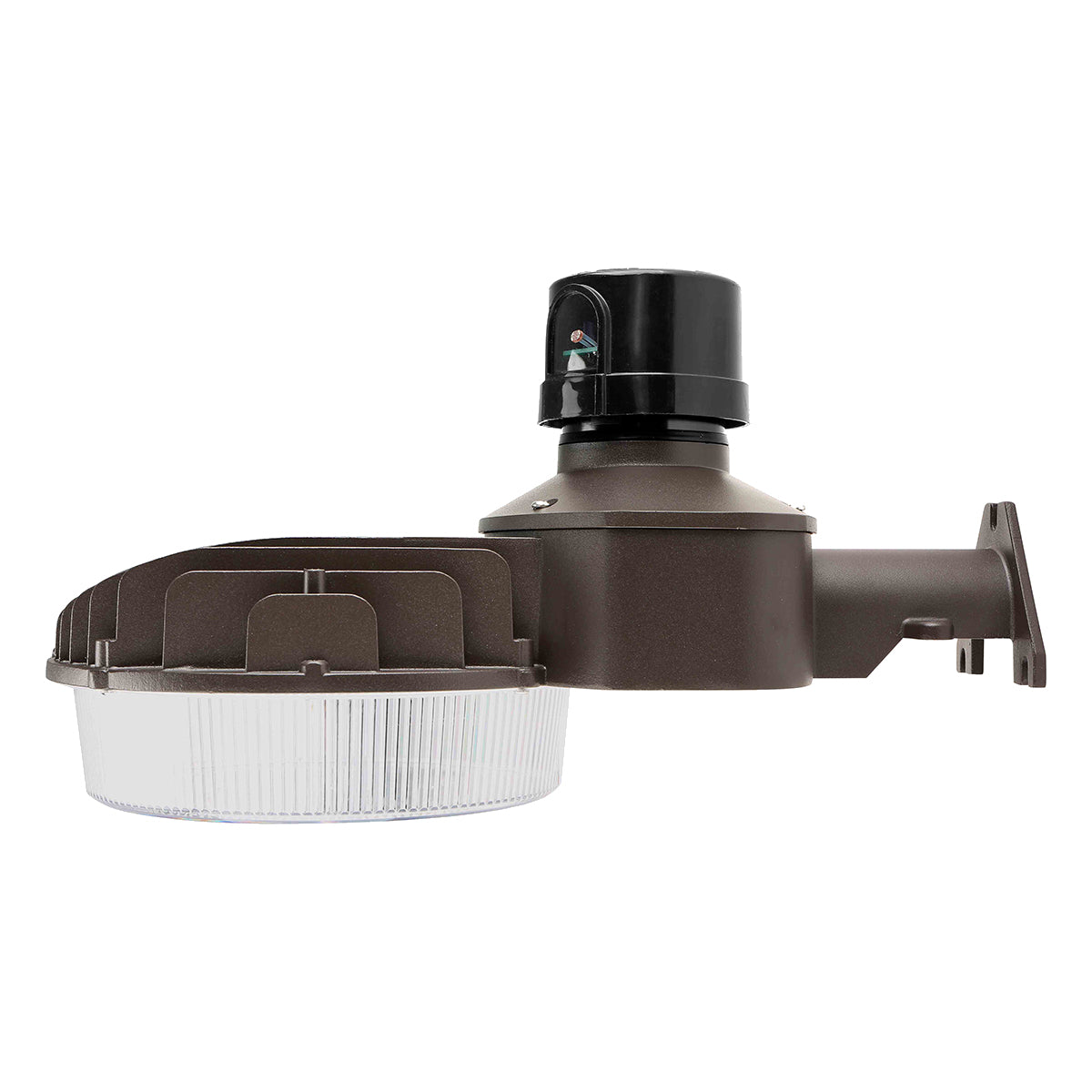 LED Dusk To Dawn Area Light, 80W, 12000Lm, 30K/40K/50K, 120-277V, Bronze - Bees Lighting