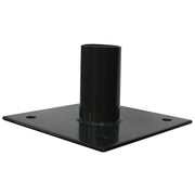 Poles Bracket Ground Surface Mount 2 3/8 Inches Tenon For Slipfitters, Bronze Finish - Bees Lighting