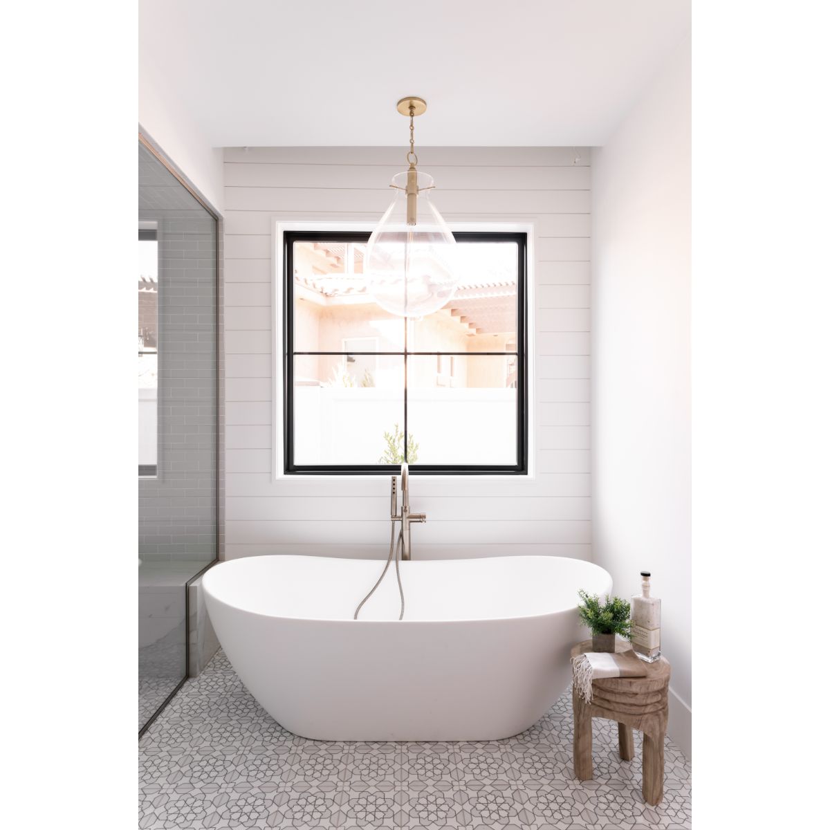 Ivy 18 In. LED Pendant Light Brass Finish - Bees Lighting