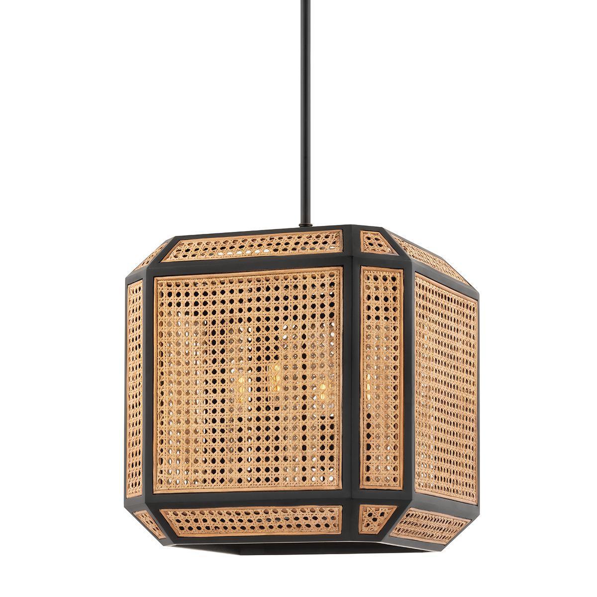 Georgia 18 in. 4 Lights Pendant Light Old Bronze Finish - Bees Lighting