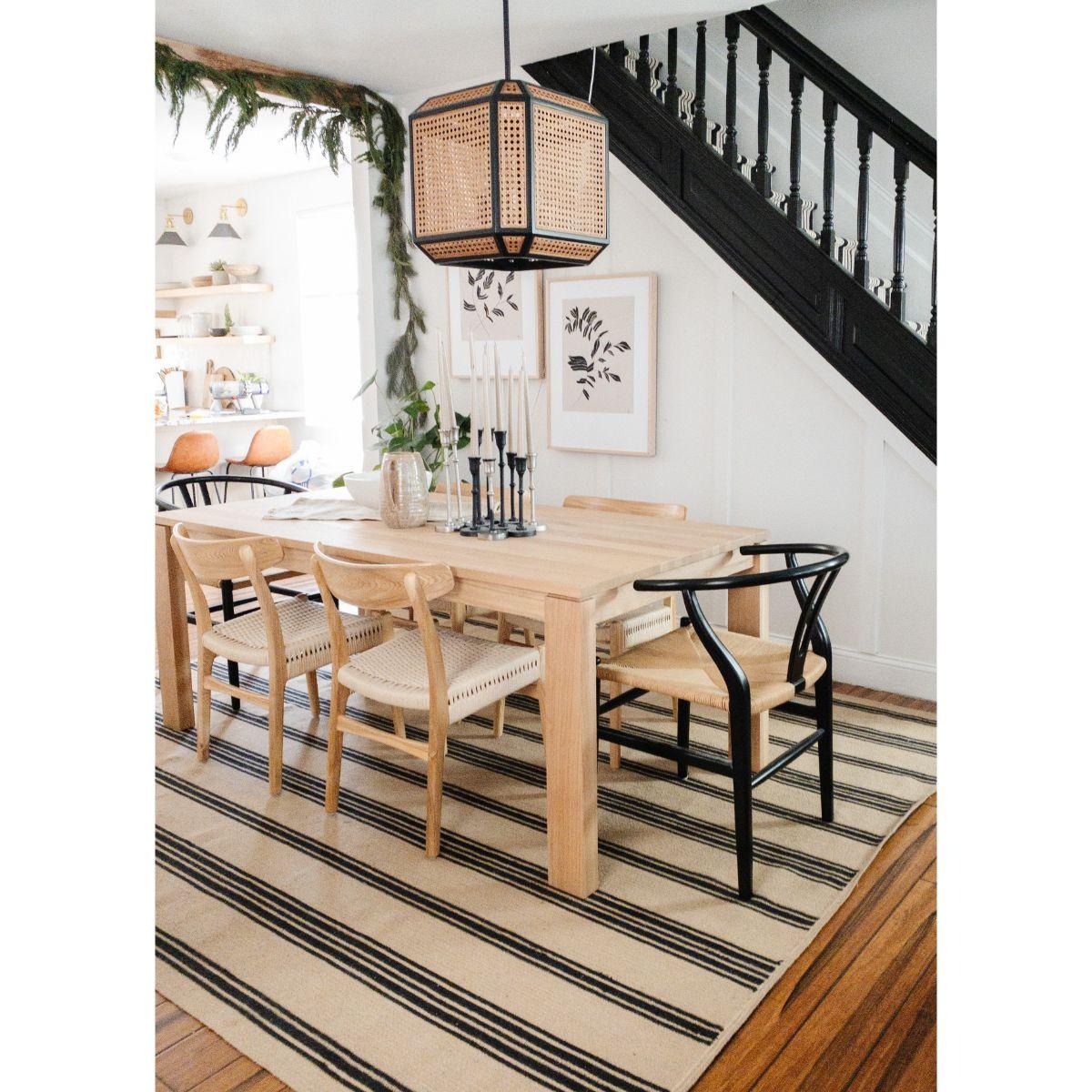 Georgia 27 in. 8 Lights Pendant Light Old Bronze Finish - Bees Lighting