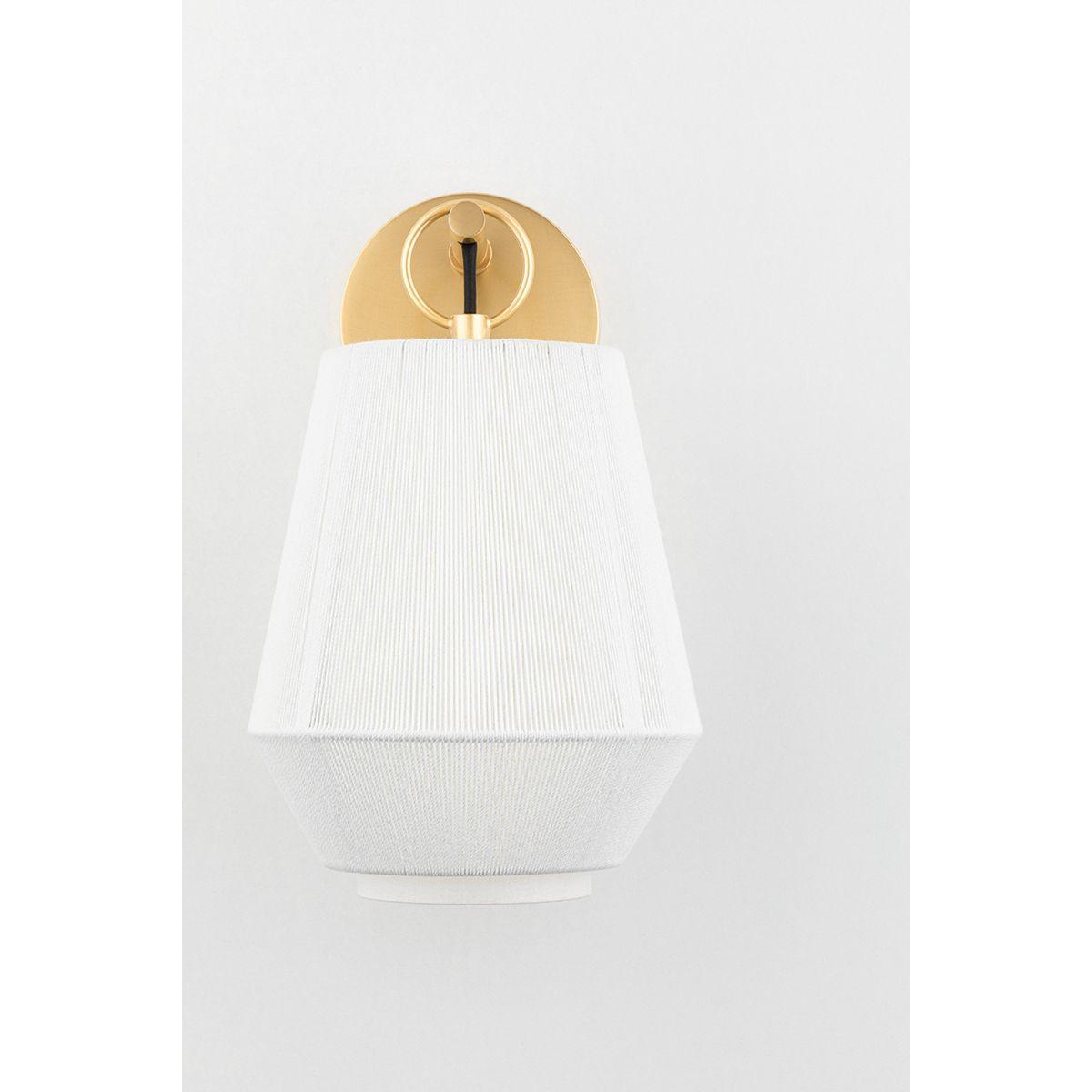 DEBI 13 in. Armed Sconce Brass finish - Bees Lighting
