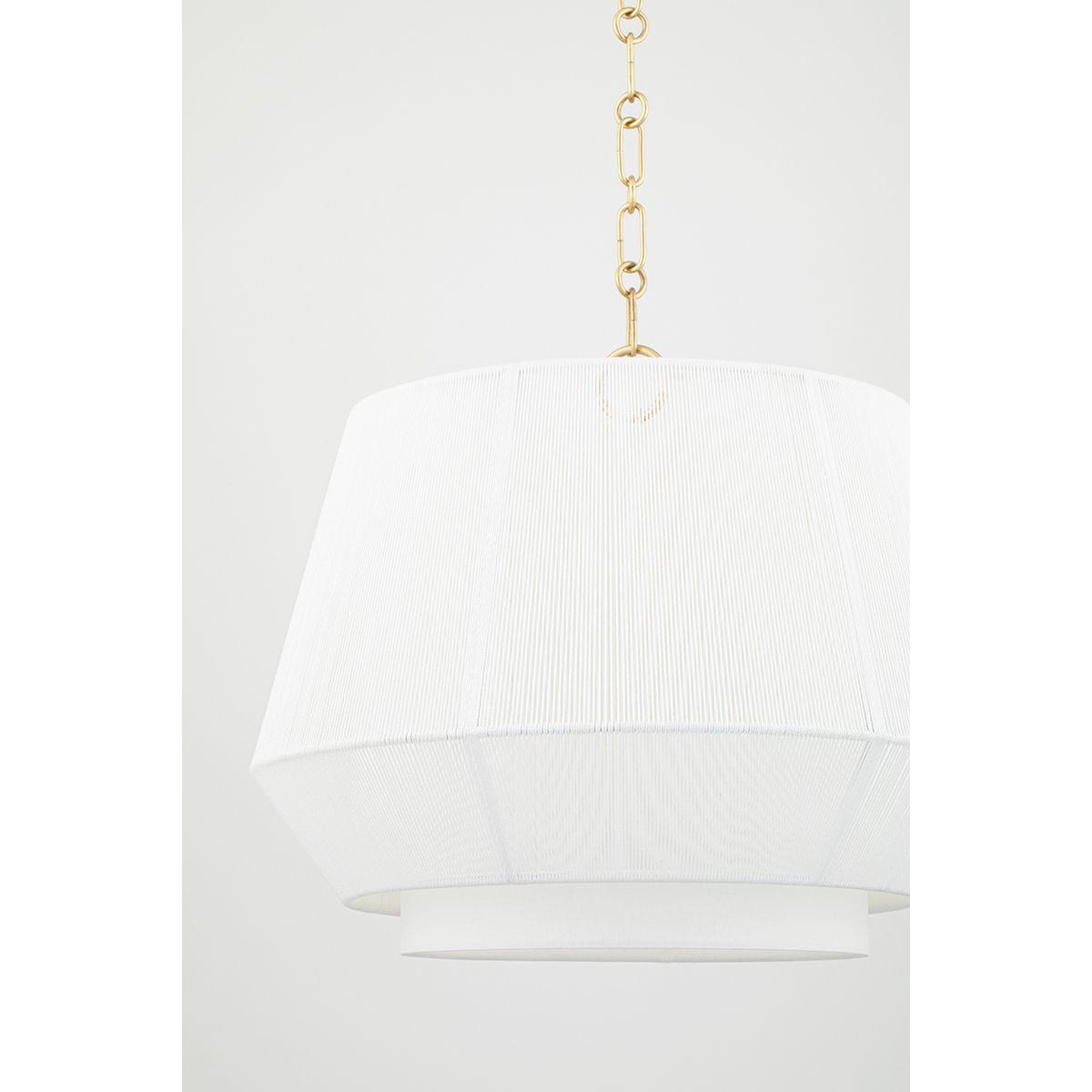 DEBI 18 in. Pendant Light Brass Finish - Bees Lighting