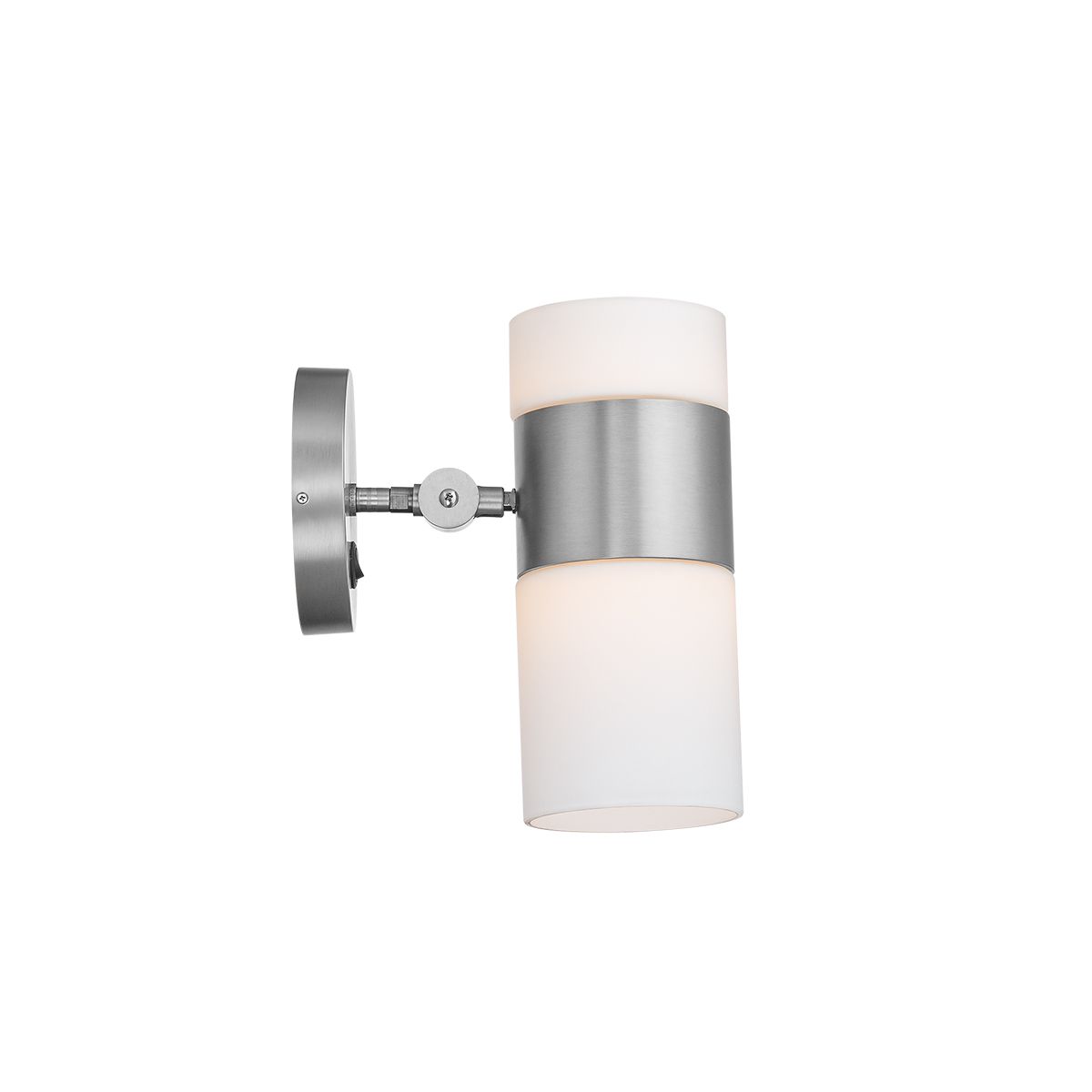 Pencil Skirt 10 in. LED Swing Arm Wall Sconce 367 Lumens 3000K Nickel Finish