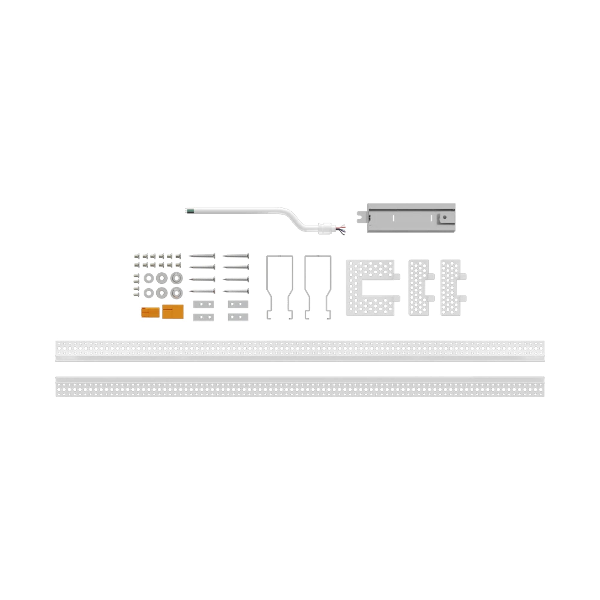 RAB BOAE-RMK2 2ft Recessed Mount Kit White