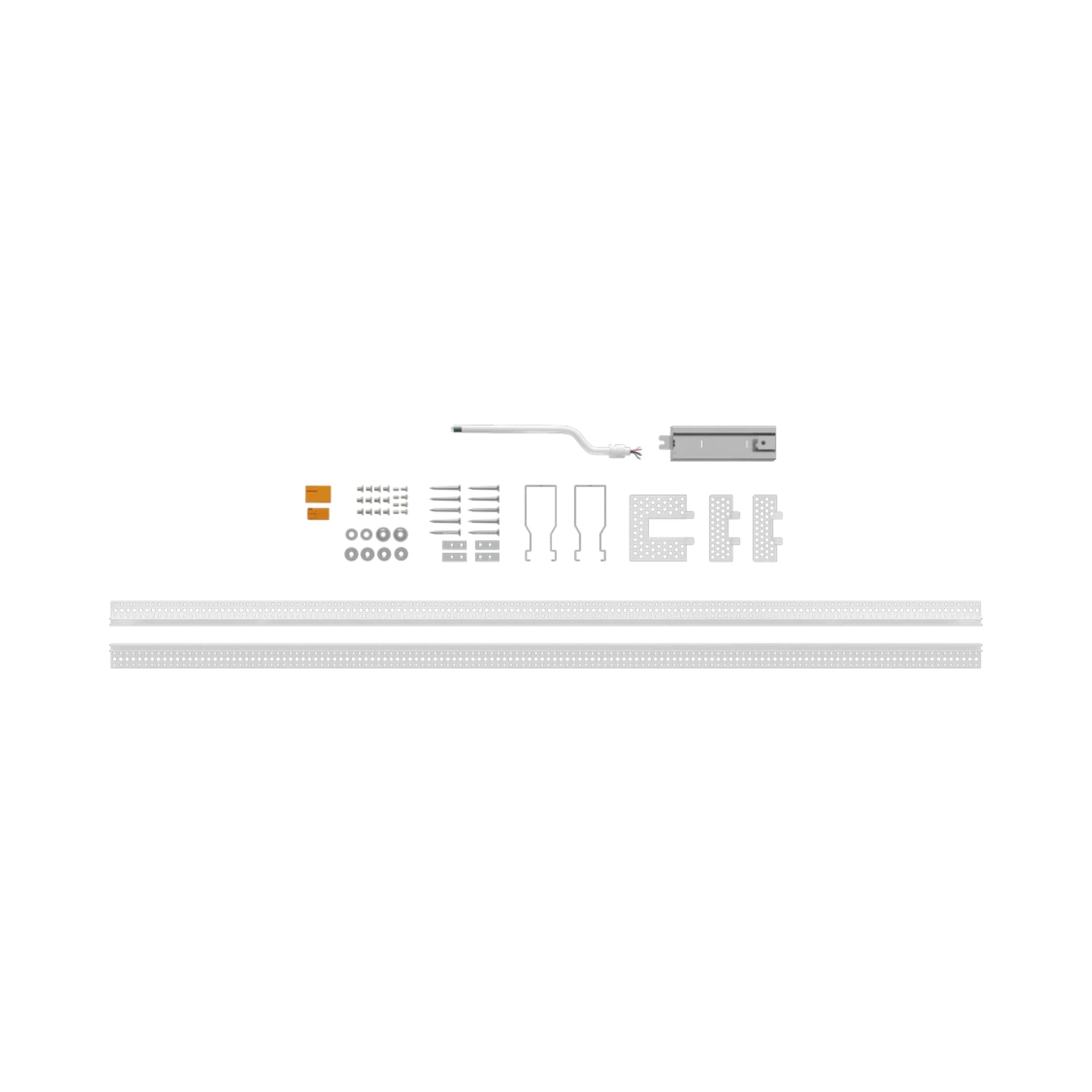 RAB BOAE-RMK3 3ft Recessed Mount Kit White