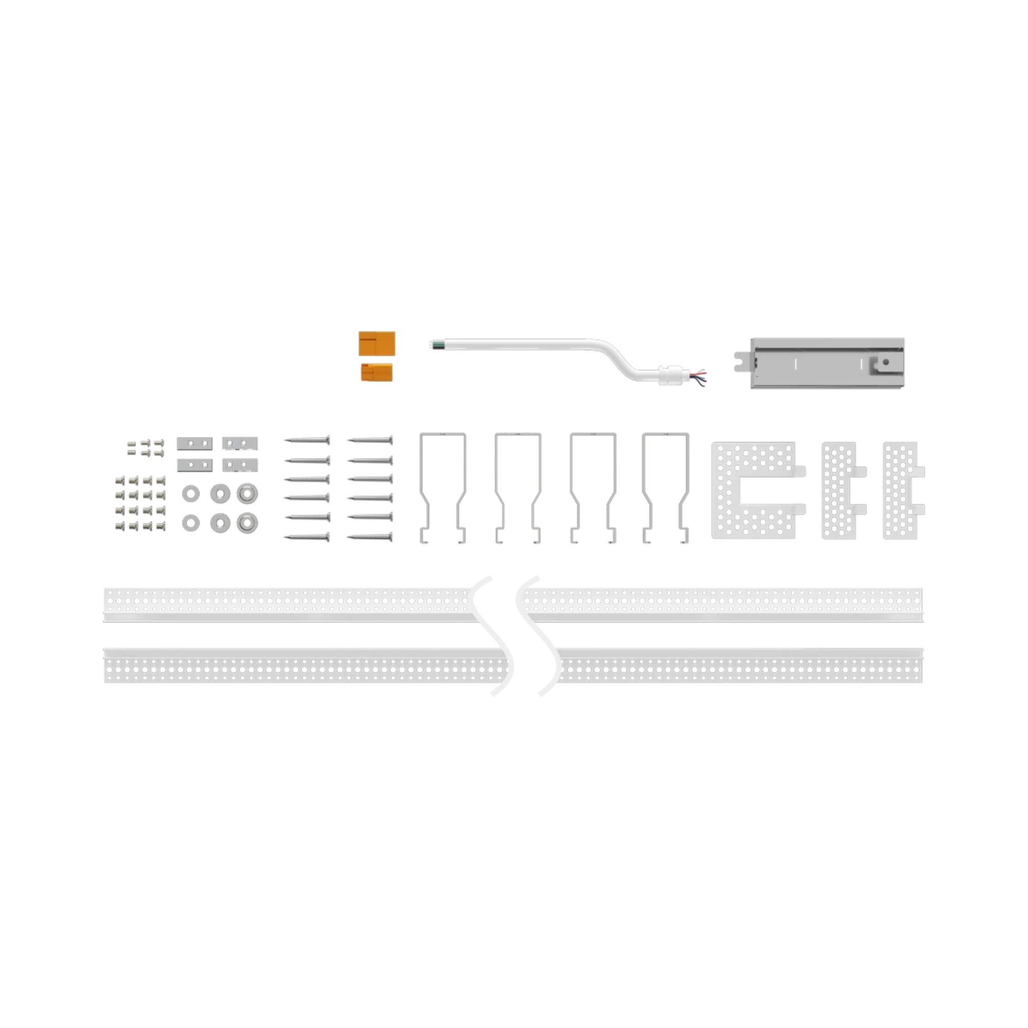 RAB BOAE-RMK4 8ft Recessed Mount Kit White