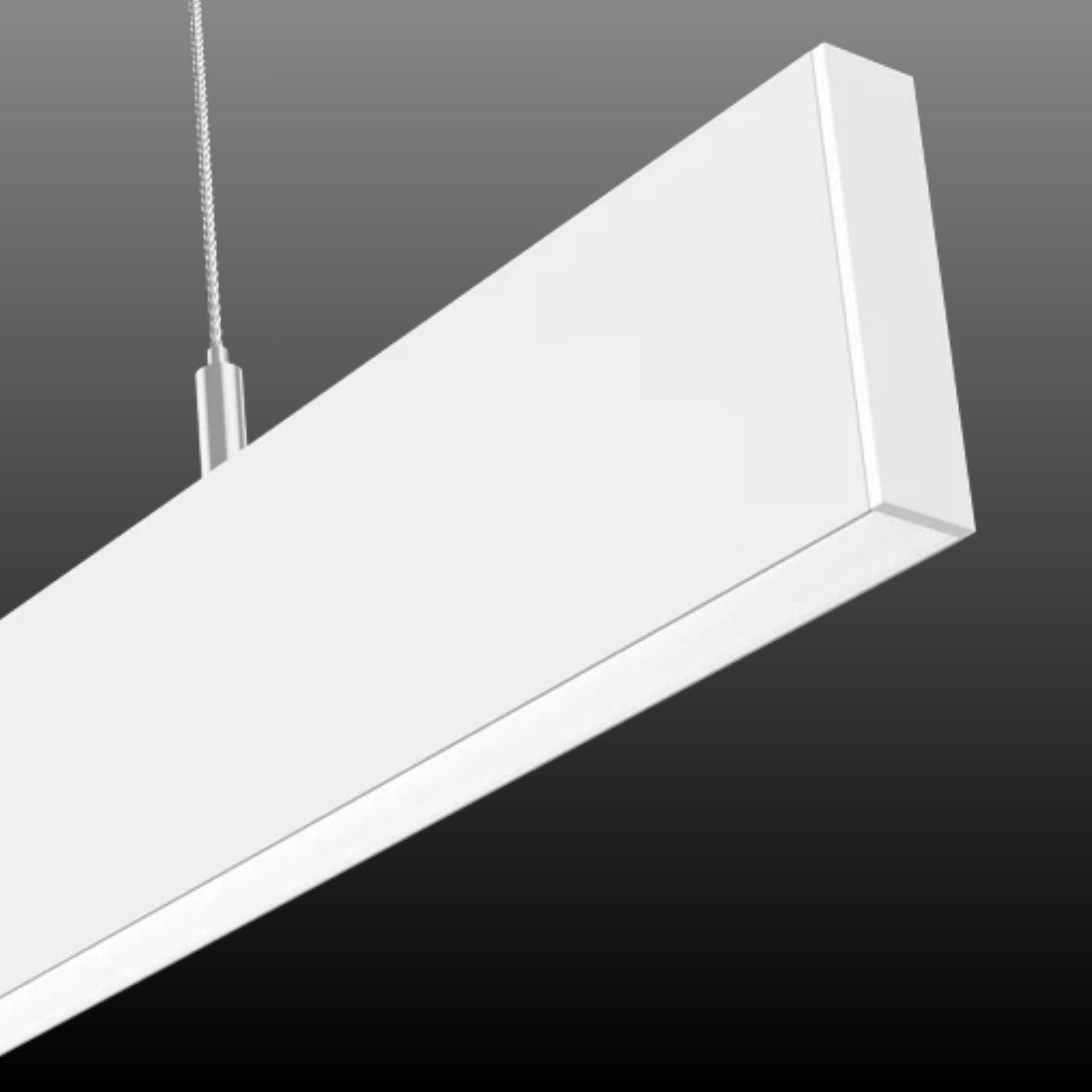 RAB Lighting BOA Edge Field Adjustable LED Linear Light, 2ft / 3ft / 4ft / 8ft, Selectable Wattage & CCT, Downlight or Uplight+Downlight, Black / Silver / White, 120-277V