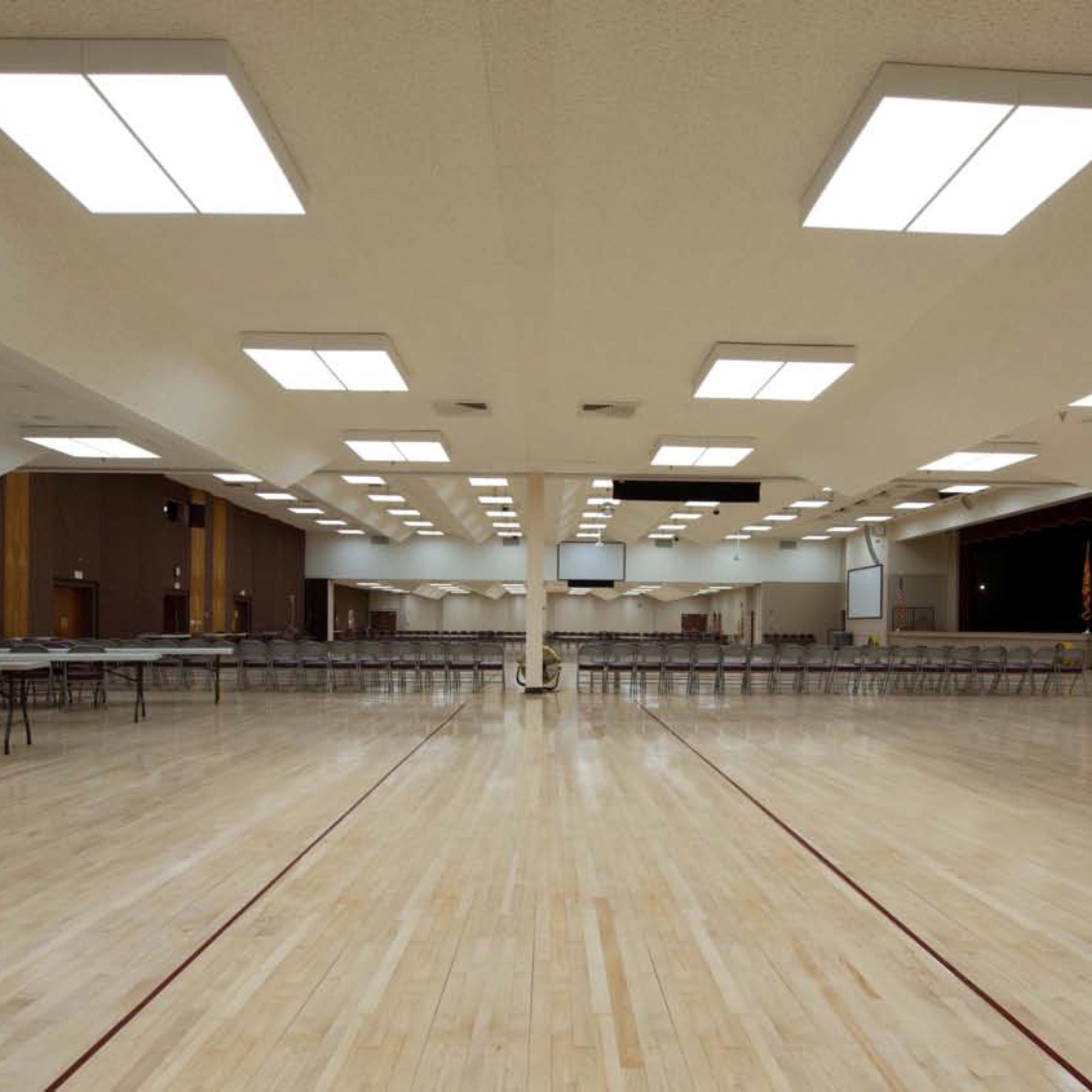 1x4 LED Flat Panel Light, 5000 Lumens, 40W, 35K/40K/50K, 120-277V
