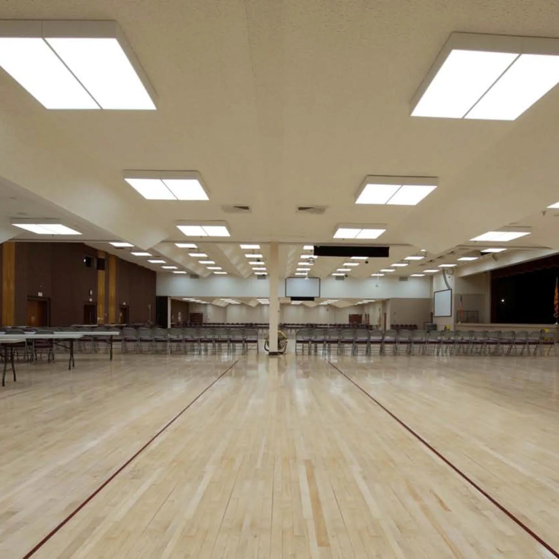 Eiko - 2x2 LED Flat Panel Light, 5000 Lumens, 40W, 35K/40K/50K, 120-277V | Bees Lighting