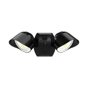 RAB BULLET2X12B Field Adjustable Flood Light 2645 Lumens 24W Selectable CCT 120-277V Black