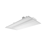 RAB Lighting C-SWISH Field Adjustable LED Troffer, 1x4 / 2x2 / 2x4, 20-40W Selectable, 3500K/4000K/5000K, Up to 4884lm, 120-277V, Standard, Battery Backup, Microwave Sensor, White