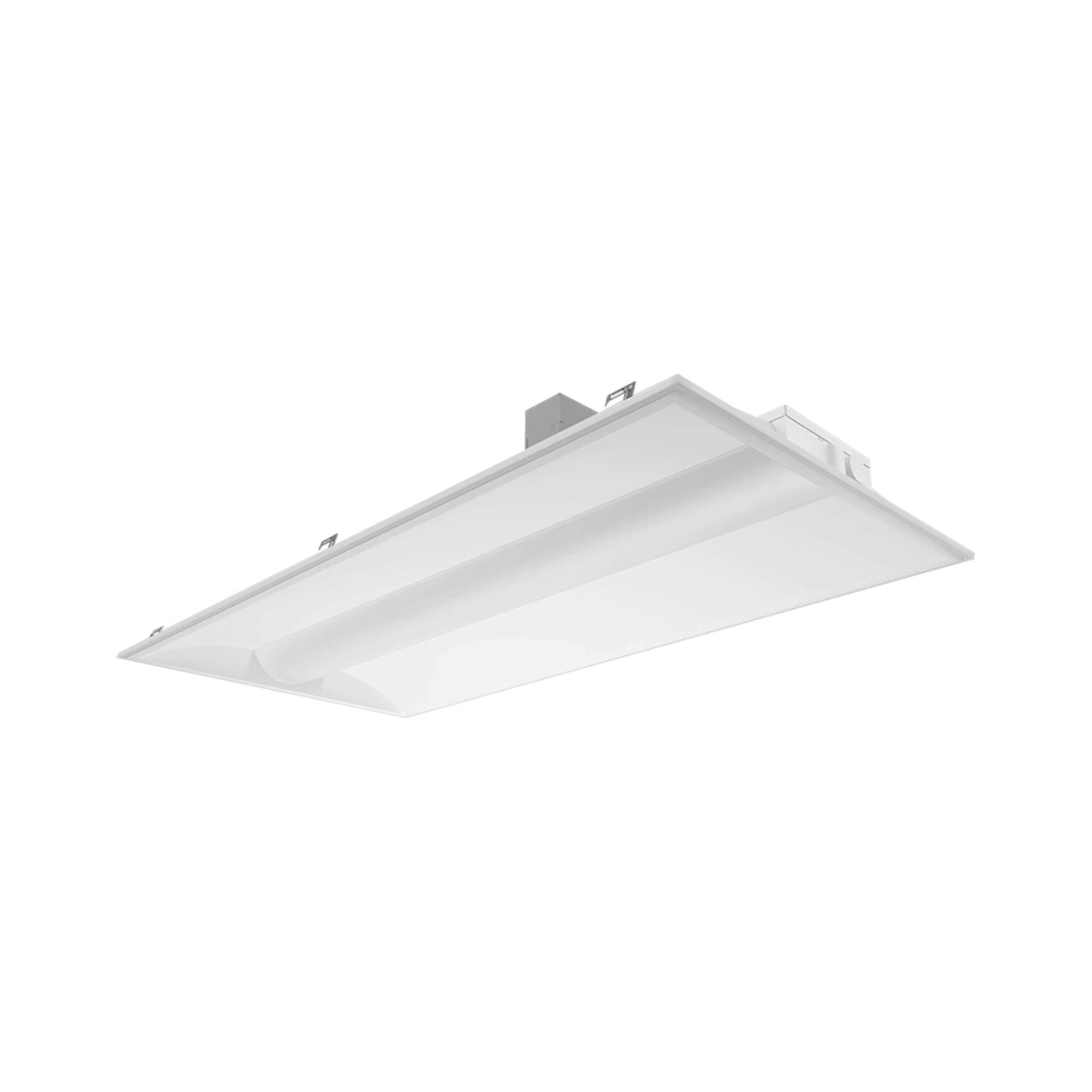 RAB C-SWISH2X4 2x4 LED Troffer 4884 Lumens 40W Selectable CCT 120-277V Microwave Sensor White