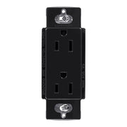 Lutron CAR-15 Claro 15 Amp Duplex Outlet - Bees Lighting