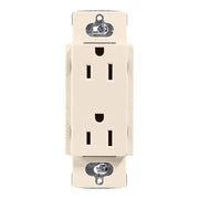 Lutron CAR-15 Claro 15 Amp Duplex Outlet - Bees Lighting