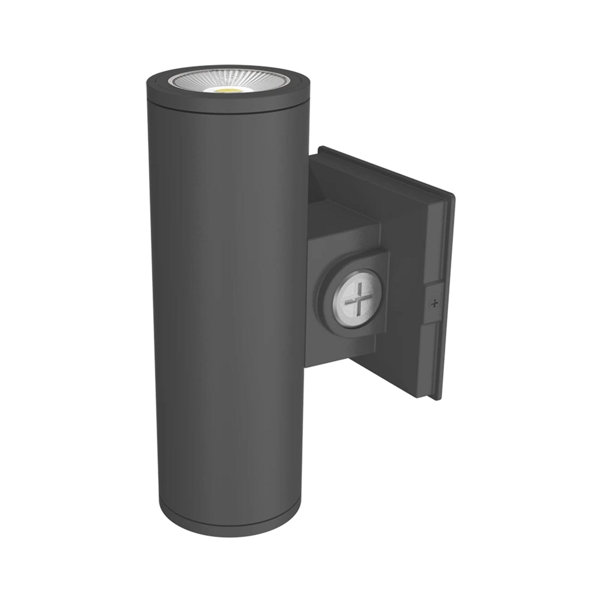 3" Bronze LED Cylinder Wall Light, 10W, 1000lm, Up/Down, Selectable CCT, 120-277V