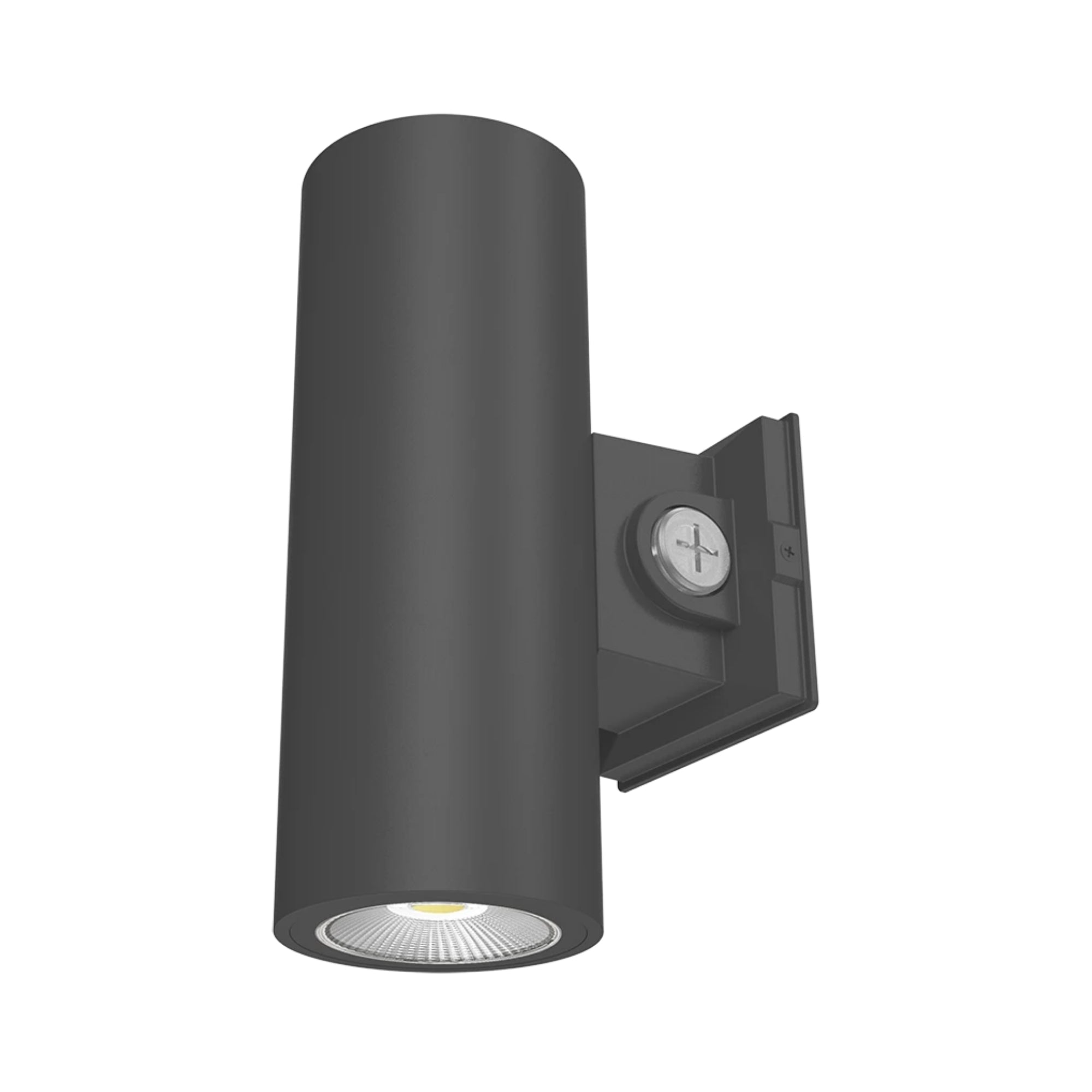 4" Bronze LED Cylinder Wall Light, 20W, 2000lm, Up/Down, Selectable CCT, 120-277V