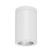 6" White LED Cylinder Surface/Pendant Light, 30W, 2700lm, Selectable CCT, 120-277V