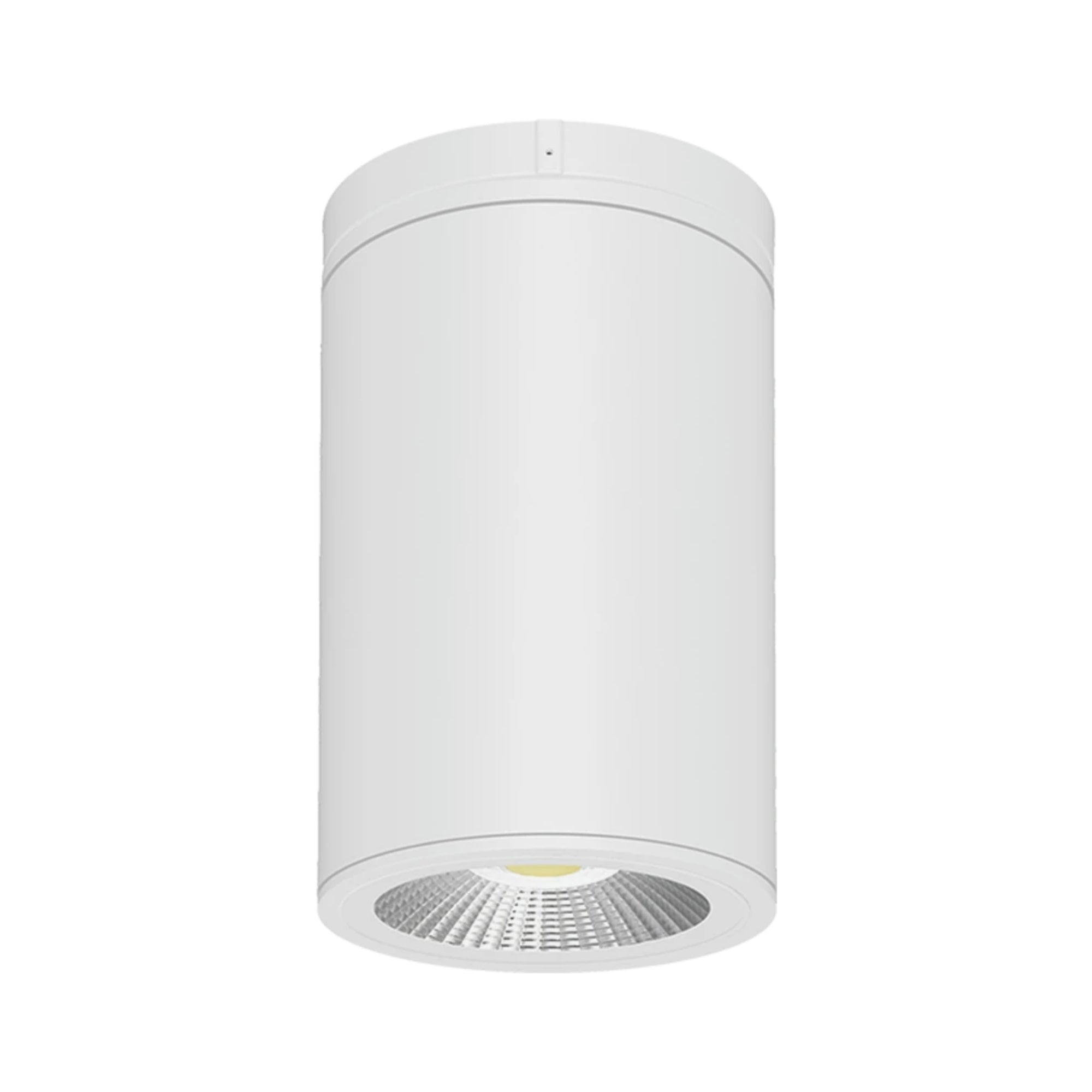 6" White LED Cylinder Surface Light, 30W, 2700lm, Selectable CCT, 120-277V