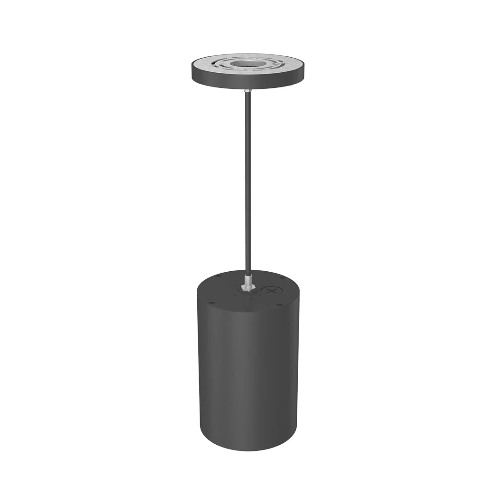 6" Bronze LED Cylinder Surface/Pendant Light, 30W, 2700lm, Selectable CCT, 120-277V