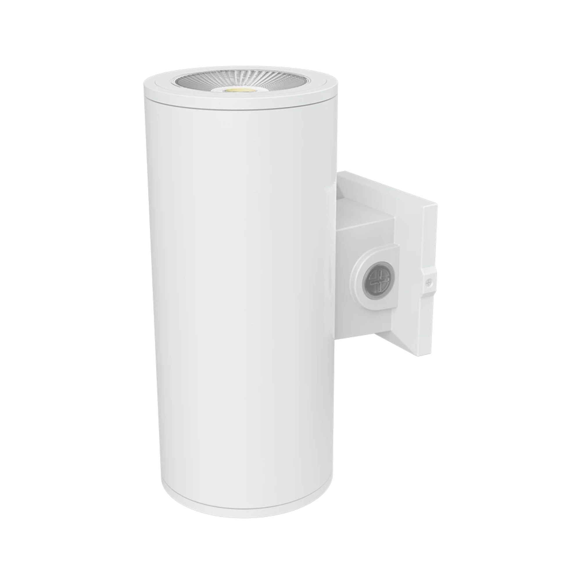 6" White LED Cylinder Wall Light, 36W, 3300lm, Up/Down, Selectable CCT, 120-277V
