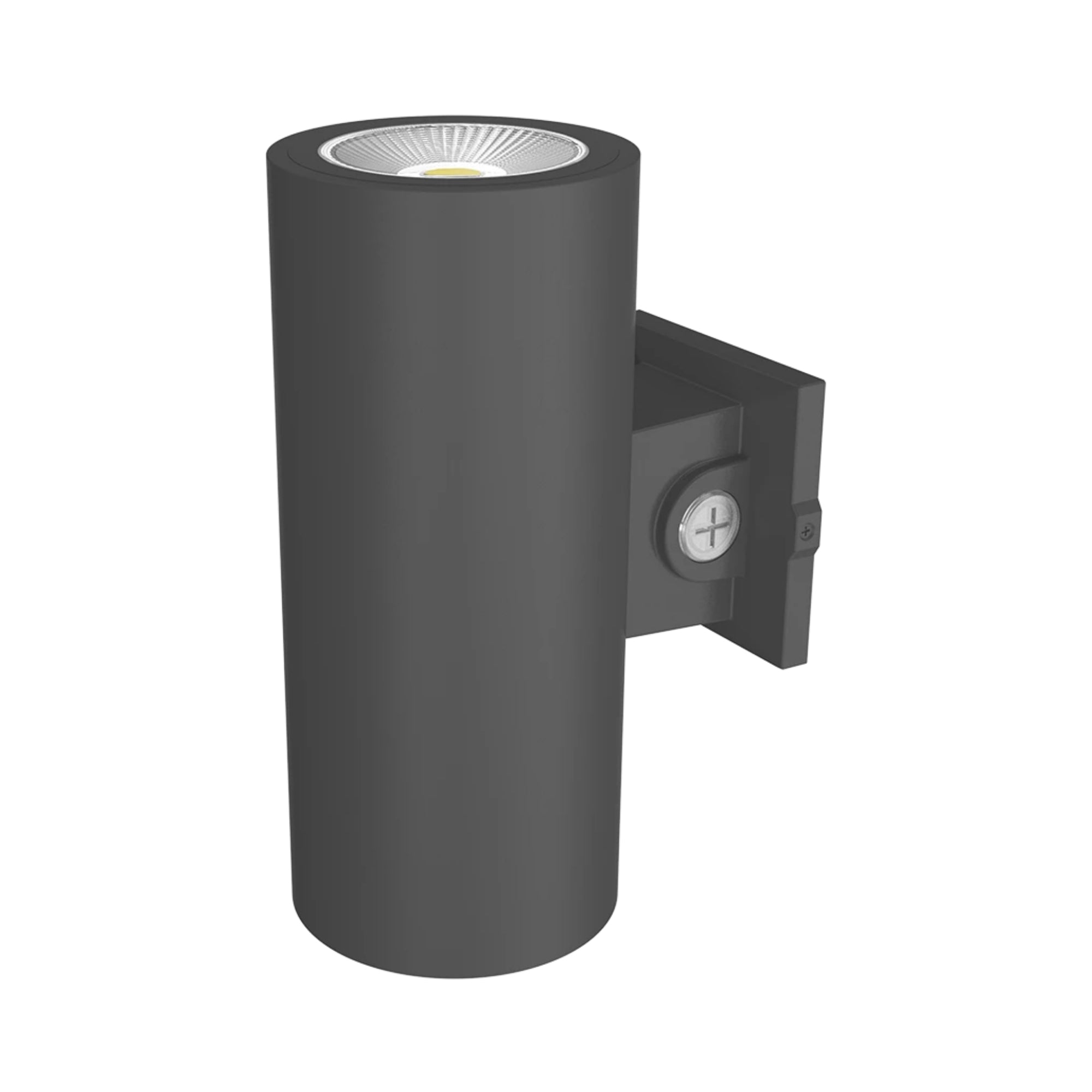 6" Bronze LED Cylinder Wall Light, 36W, 3300lm, Up/Down, Selectable CCT, 120-277V
