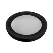 3" CD34 Cylinder Frosted Lens, Black