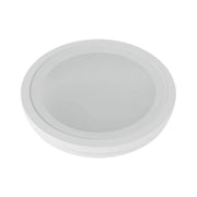 3" CD34 Cylinder Frosted Lens, White