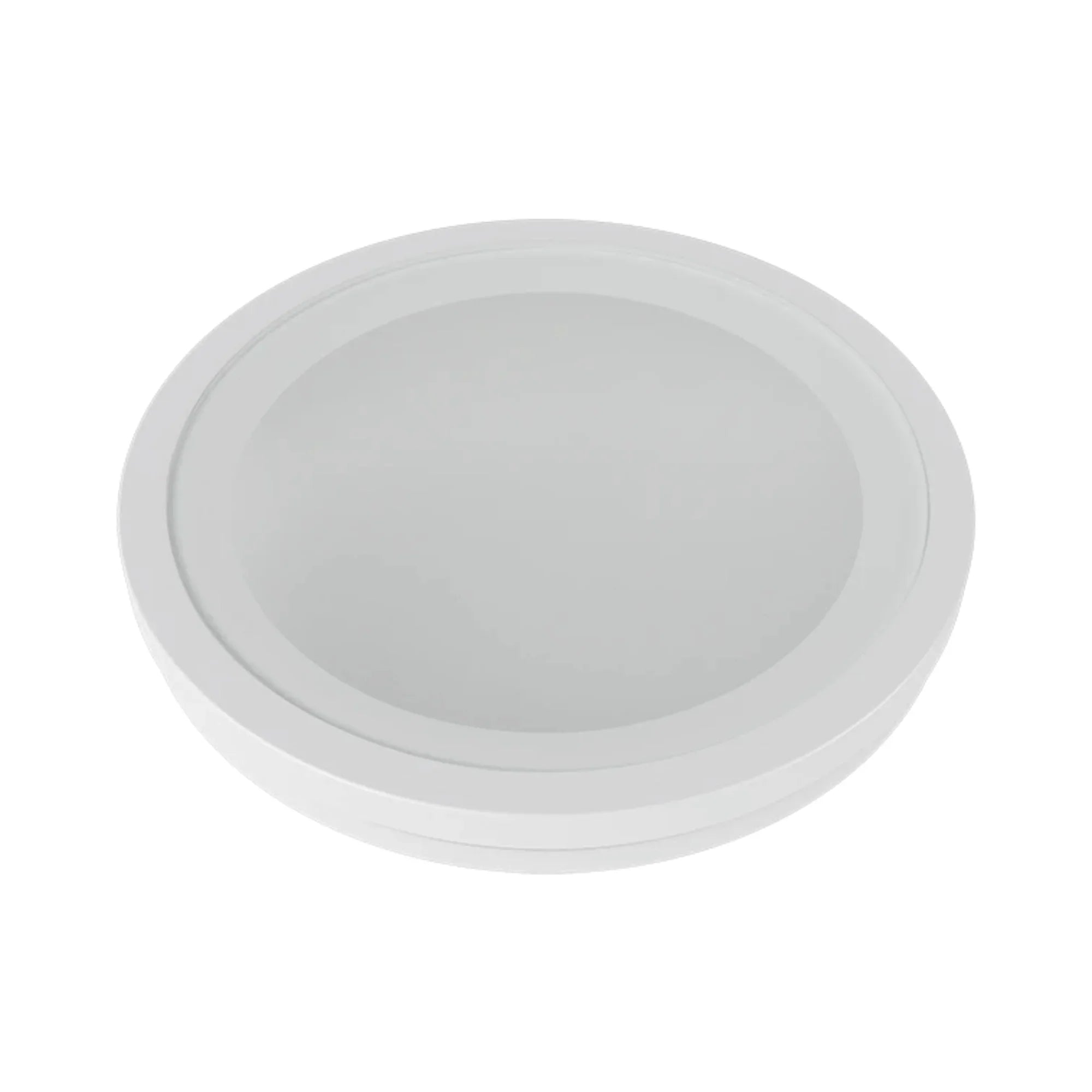 4" CD34 Cylinder Frosted Lens, White