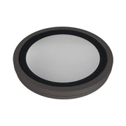 4" CD34 Cylinder Frosted Lens, Bronze