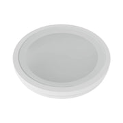 6" CD34 Cylinder Frosted Lens, White