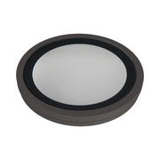 6" CD34 Cylinder Frosted Lens, Bronze