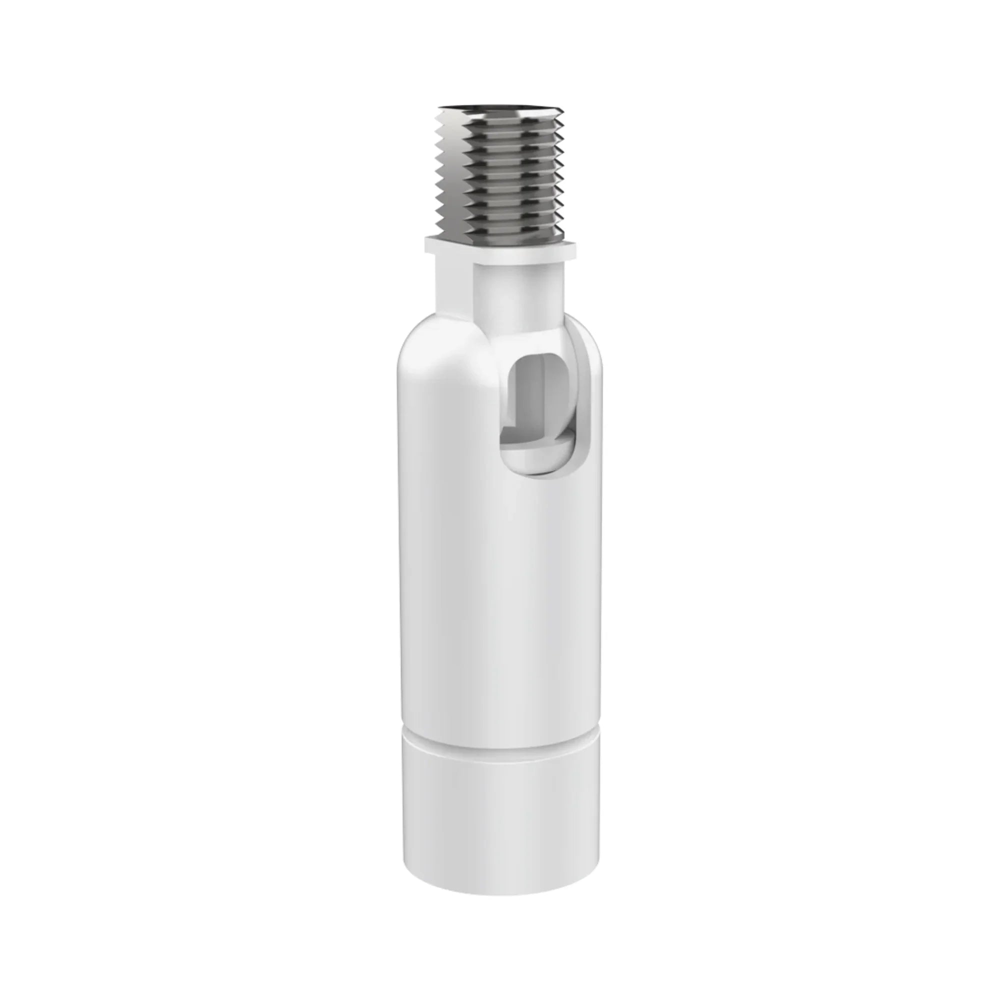 White Pendant Mount Accessory, 12" Linkable Stems and Base