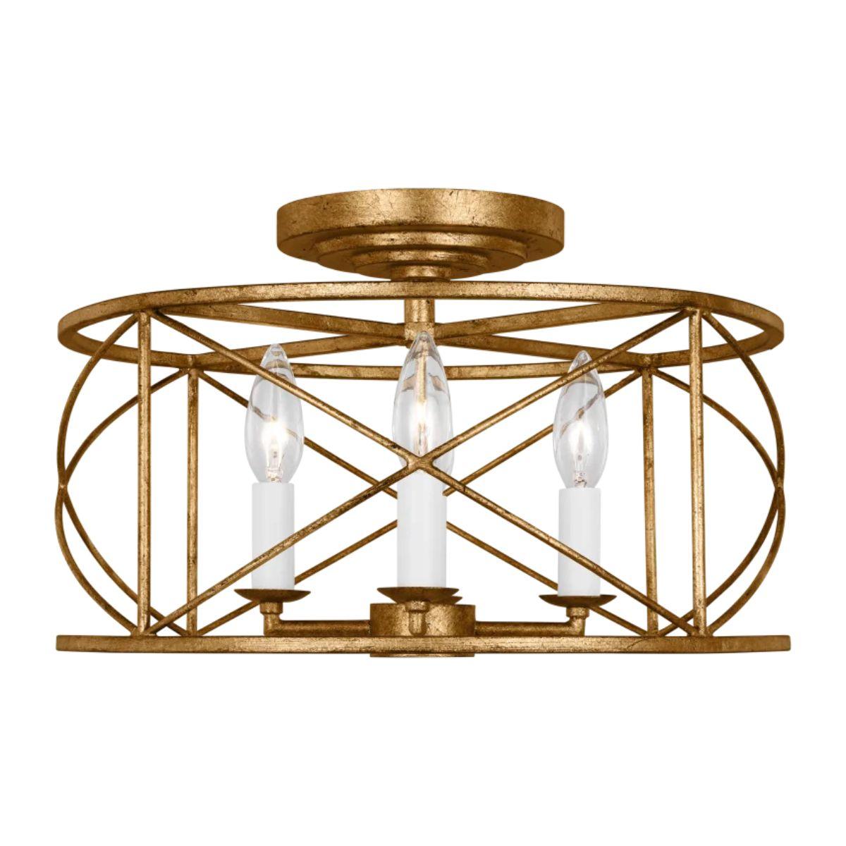 Beatrix Semi Flush Mount Light - Bees Lighting