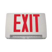 Exitronix Revolution Thermoplastic Combination LED Light Bar Exit Sign - Bees Lighting