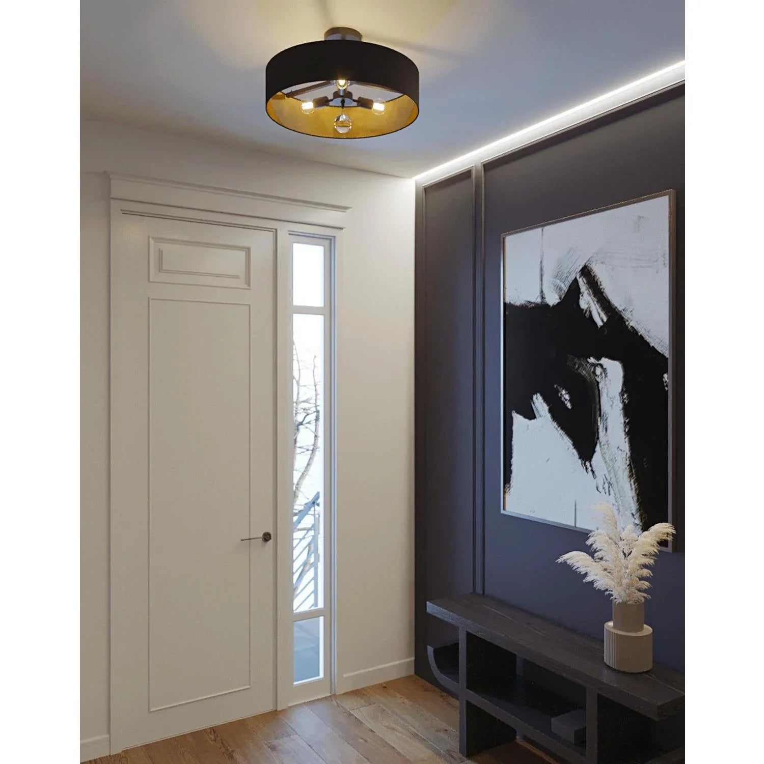 Celine 24'' 3-Light Convertible Pendant Light - Bees Lighting