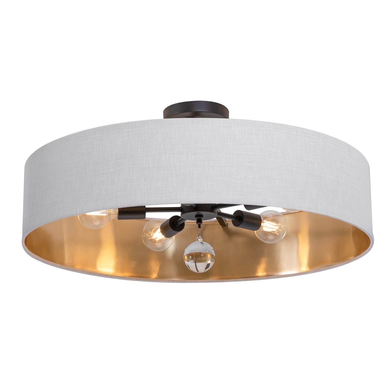 Celine 30'' 5-Light Convertible Pendant Light