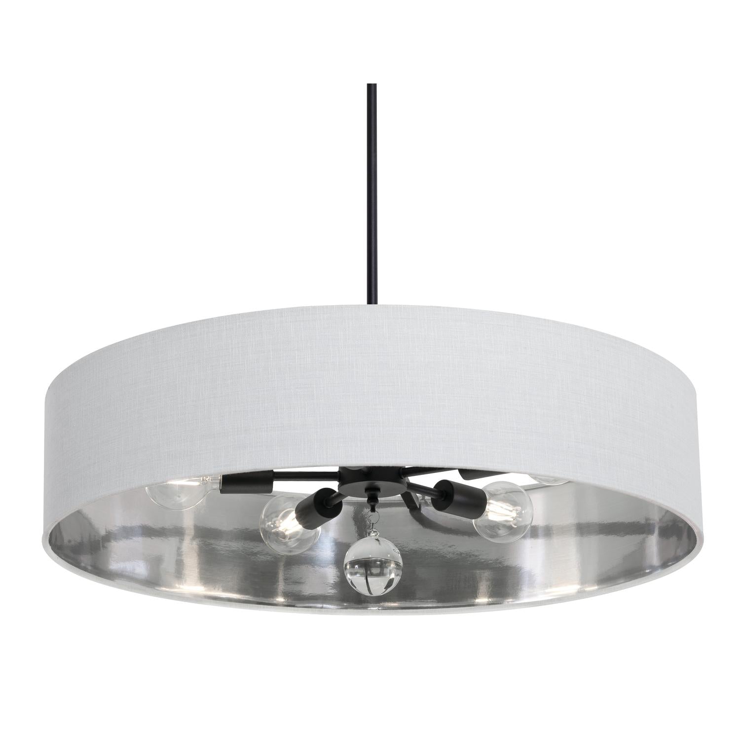 Celine 30'' 5-Light Convertible Pendant Light