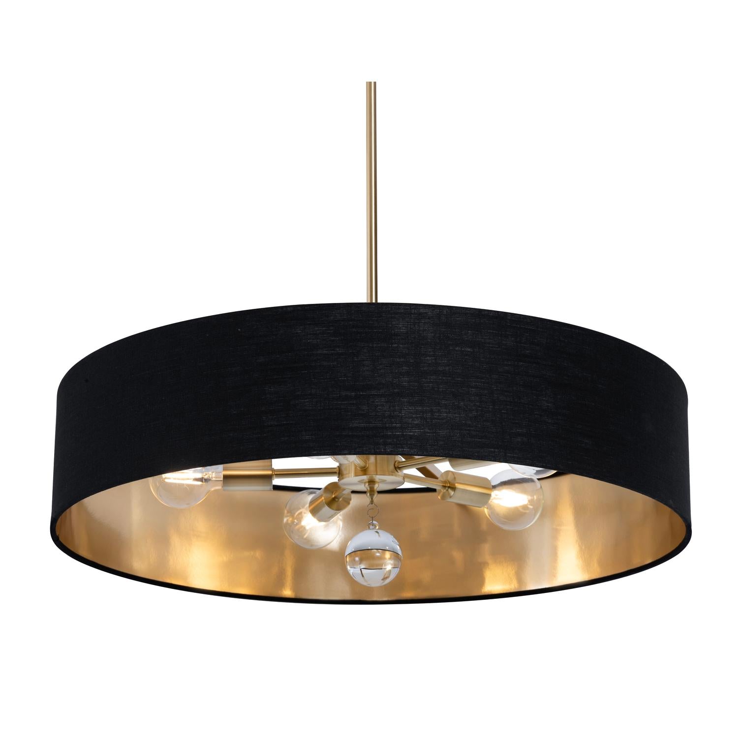 Celine 30'' 5-Light Convertible Pendant Light