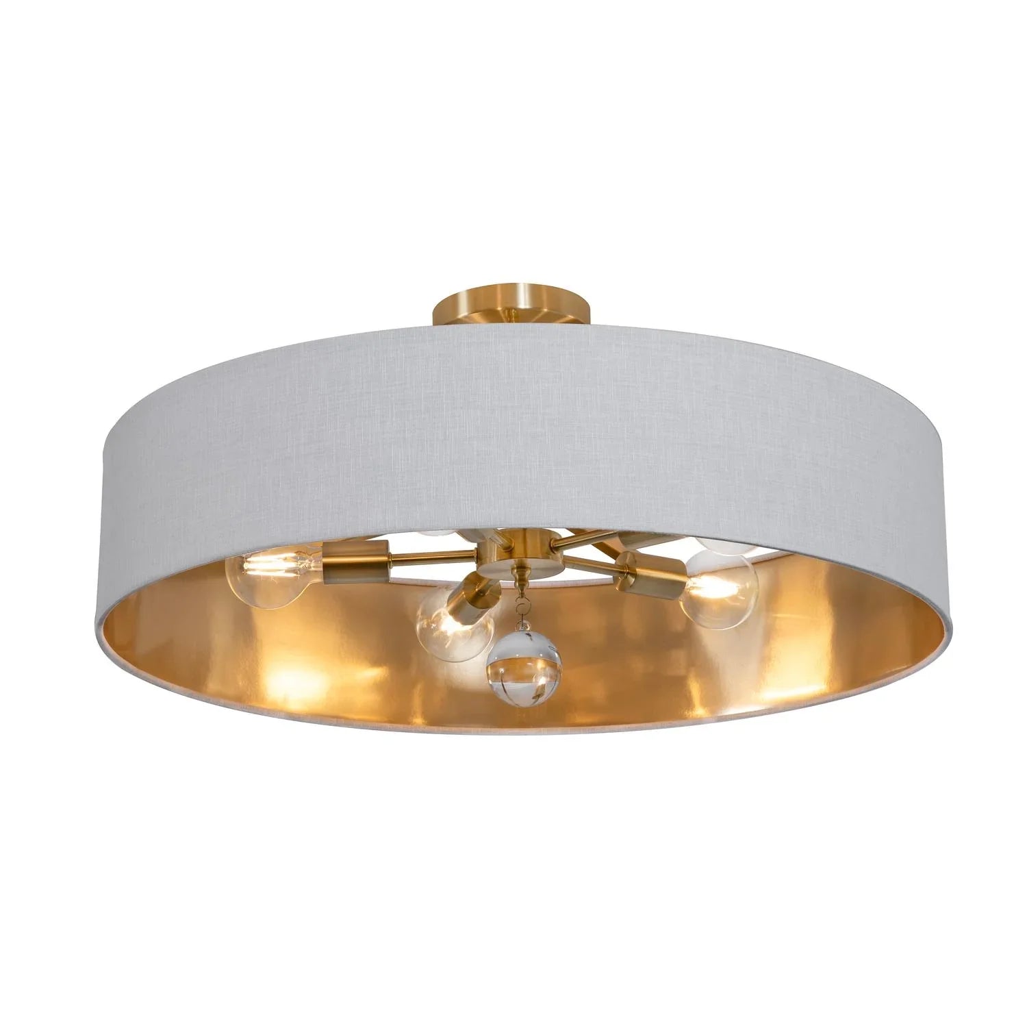 Celine 30'' 5-Light Convertible Pendant Light - Bees Lighting