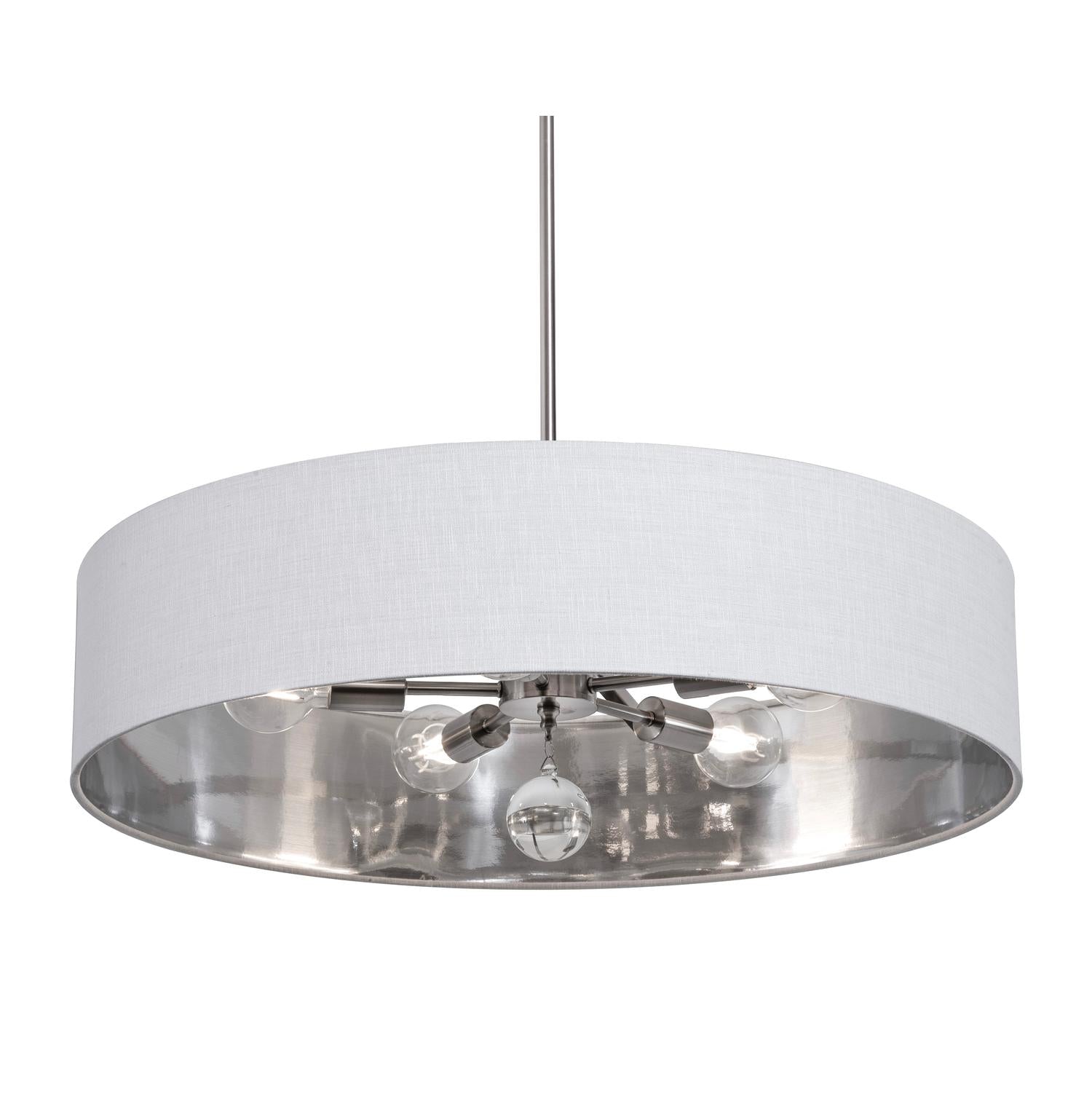 Celine 30'' 5-Light Convertible Pendant Light