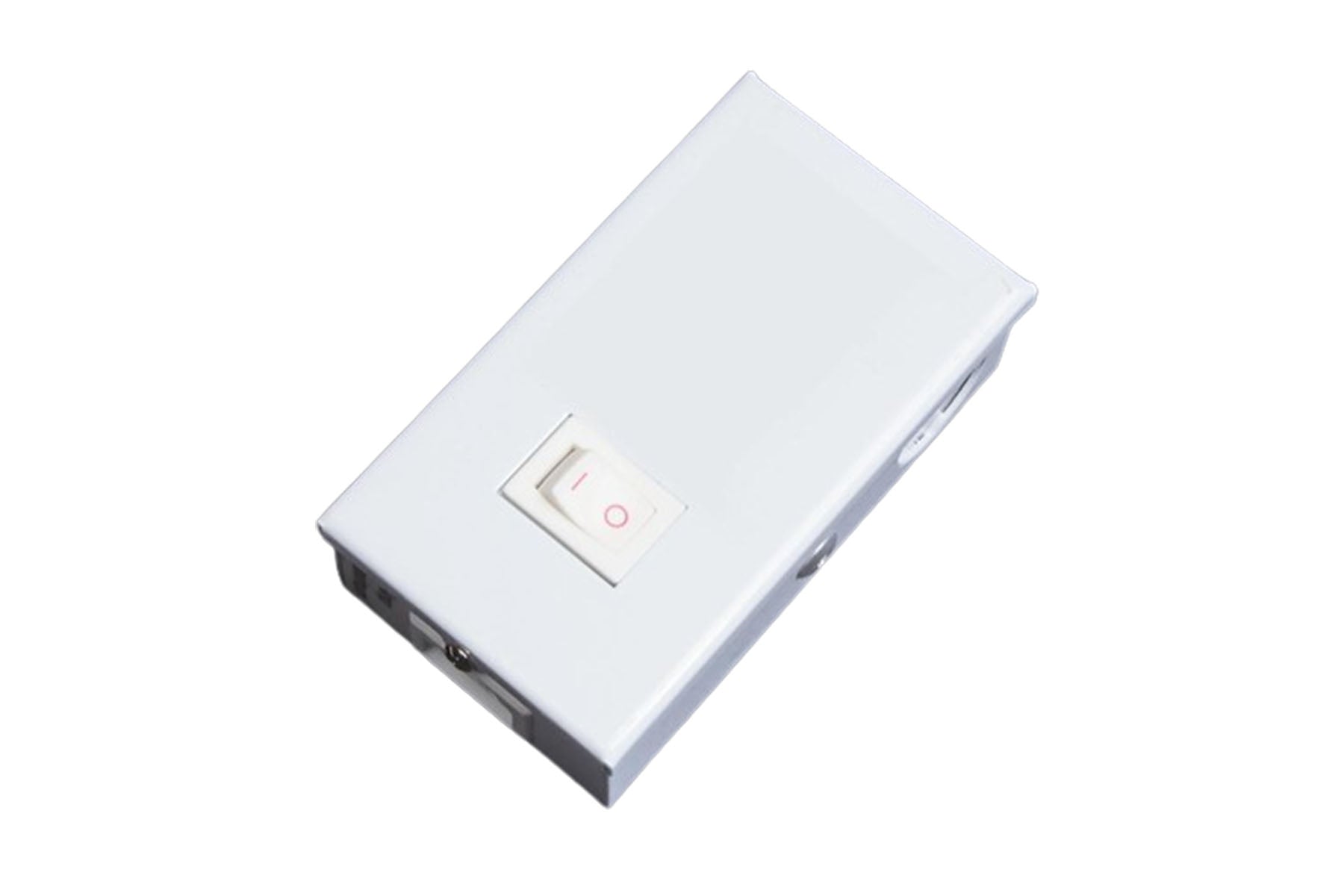 White Junction Box with Quick Connects for Covalinear LED Lightbar - Bees Lighting